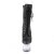Pleaser FLASHDANCE-1020-7 Stivaletti con Plateau Similpelle Nero Multicolore