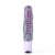 Pleaser FLAMINGO-1020CHRS Stivaletti con Plateau Strass Cromato Viola