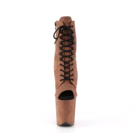 Pleaser FLAMINGO-1021FS Stivaletti con Plateau Camoscio...
