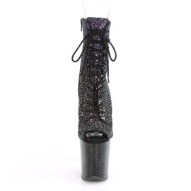 Pleaser FLAMINGO-1021OMBG Stivaletti con Plateau Glitter...