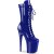 Pleaser FLAMINGO-1050 Stivaletti con Plateau Vernice Blu