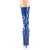 Pleaser FLAMINGO-1050 Stivaletti con Plateau Vernice Blu