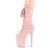 Pleaser FLAMINGO-1050FS Stivaletti con Plateau Scamosciato Blush