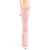 Pleaser FLAMINGO-1050FS Stivaletti con Plateau Scamosciato Blush
