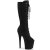 Pleaser FLAMINGO-2051FS Stivaletti con Plateau Camoscio Sintetico Nero