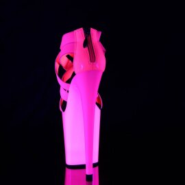 Pleaser FLAMINGO-869UV Sandali con Plateau Neon Rosa