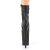 Pleaser INFINITY-1020PK Stivaletti con Plateau Similpelle Nero