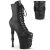 Pleaser RAPTURE-1020 Stivaletti con Plateau Similpelle Nero