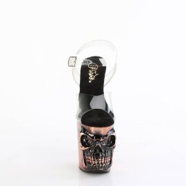 Pleaser RAPTURE-808-LT Sandali con Plateau Trasparente...