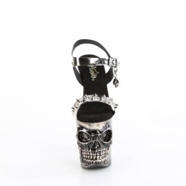 Pleaser RAPTURE-812-LT Sandali con Plateau Pelle Nero...