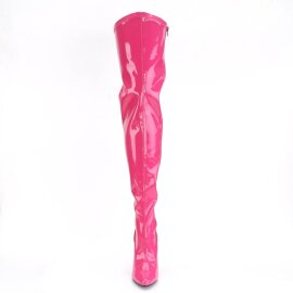 Pleaser SEDUCE-3000 Stivali Sopra Il Ginocchio Vernice Rosa