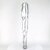 Pleaser SEDUCE-3000 Stivali Sopra Il Ginocchio Similpelle Argento