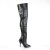 Pleaser SEDUCE-3010 Stivali Sopra Il Ginocchio Similpelle Nero