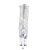 Pleaser SPECTATOR-1040G Stivaletti con Plateau Glitter Argento