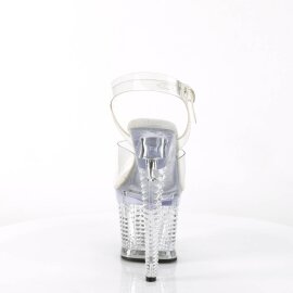 Pleaser SPECTATOR-708 Sandali con Plateau Trasparente