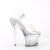 Pleaser SPECTATOR-708 Sandali con Plateau Trasparente