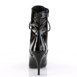 Pleaser VANITY-1020 Stivaletti Vernice Nero