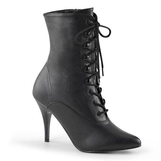 Pleaser VANITY-1020 Stivaletti Similpelle Nero