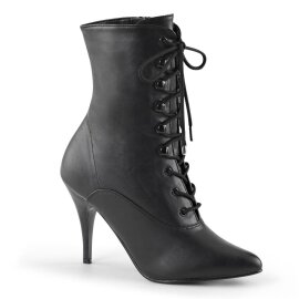 Pleaser VANITY-1020 Stivaletti Similpelle Nero