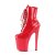 Pleaser XTREME-1020 Stivaletti con Plateau Vernice Rosso