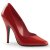 Pleaser SEDUCE-420V Décolleté Vernice Rosso EU-35 / US-5