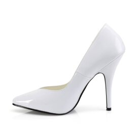 Pleaser SEDUCE-420V Décolleté Vernice Bianco EU-35 / US-5