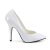 Pleaser SEDUCE-420V Décolleté Vernice Bianco EU-35 / US-5