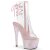 Pleaser ADORE-1018C Stivaletti con Plateau Glitter Trasparente Rosa EU-42 / US-12