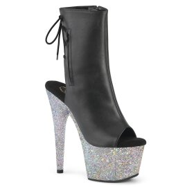 Pleaser ADORE-1018LG Stivaletti con Plateau Similpelle...