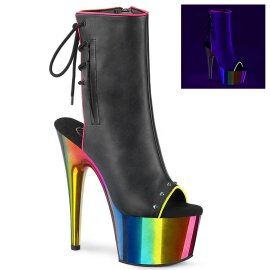 Pleaser ADORE-1018RC-02 Stivaletti con Plateau Similpelle...