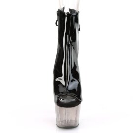 Pleaser ADORE-1018T Stivaletti con Plateau Vernice Fumo...