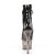 Pleaser ADORE-1018T Stivaletti con Plateau Vernice Fumo Nero EU-38 / US-8