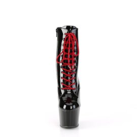 Pleaser ADORE-1020 Stivaletti con Plateau Vernice Nero...