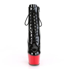 Pleaser ADORE-1020 Stivaletti con Plateau Vernice Nero...