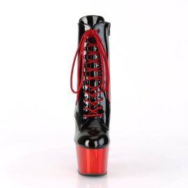 Pleaser ADORE-1020 Stivaletti con Plateau Vernice Cromato...