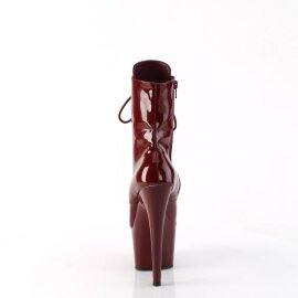 Pleaser ADORE-1020 Stivaletti con Plateau Vernice Borgogna EU-40 / US-10
