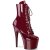 Pleaser ADORE-1020 Stivaletti con Plateau Vernice Borgogna EU-38 / US-8
