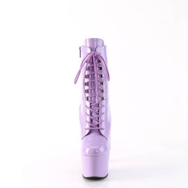 Pleaser ADORE-1020 Stivaletti con Plateau Vernice Viola...