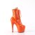 Pleaser ADORE-1020 Stivaletti con Plateau Vernice Arancione EU-38 / US-8