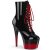 Pleaser ADORE-1020BR-H Stivaletti con Plateau Vernice Nero EU-35 / US-5
