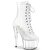 Pleaser ADORE-1020C Stivaletti con Plateau Trasparente EU-36 / US-6