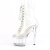 Pleaser ADORE-1020C Stivaletti con Plateau Trasparente EU-36 / US-6