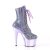 Pleaser ADORE-1020CHRS Stivaletti con Plateau Strass Cromato Viola EU-42 / US-12