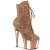 Pleaser ADORE-1020CHRS Stivaletti con Plateau Strass Cromato Dorato EU-42 / US-12