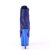 Pleaser ADORE-1020CHRS Stivaletti con Plateau Strass Cromato Blu EU-36 / US-6