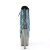 Pleaser ADORE-1020CHRS Stivaletti con Plateau Strass Cromato Turchese EU-35 / US-5