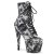 Pleaser ADORE-1020DP Stivaletti con Plateau Nero Bianco EU-35 / US-5
