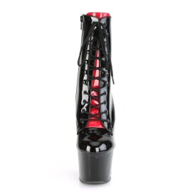 Pleaser ADORE-1020FH Stivaletti con Plateau Vernice Nero...