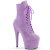 Pleaser ADORE-1020FS Stivaletti con Plateau Camoscio Sintetico Viola EU-36 / US-6