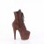 Pleaser ADORE-1020FS Stivaletti con Plateau Camoscio Sintetico Moka EU-37 / US-7